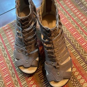 Sport Wedge Jambu Sandal leather